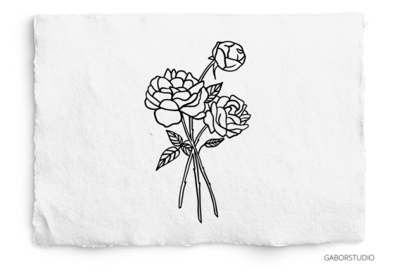 Download Rose Bouquet, SVG, Cricut Cut File, PNG - Cricut Collection