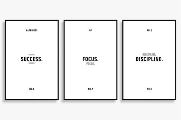 Download Motivational Posters Set of 3 PRINTABLES - Set Collection