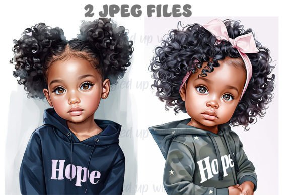 Download African American Girls Clipart Set 10 - Set Collection