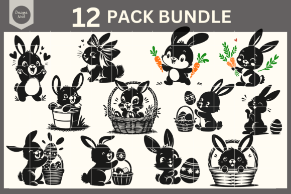 Download Bunnies SVG Bundle, SVG Files for Cricut - Cricut Collection