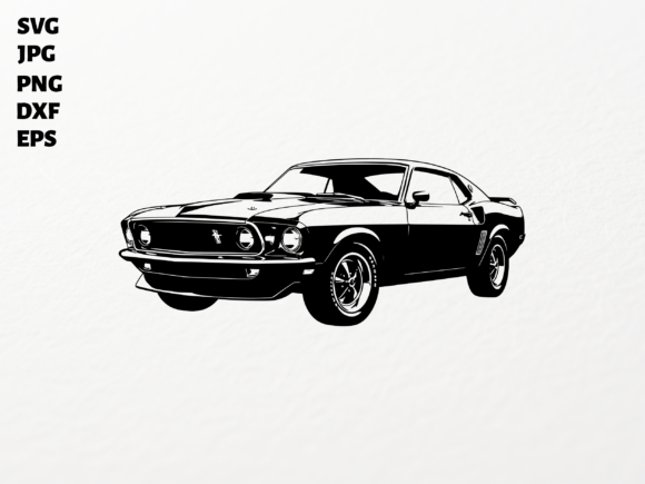 Download Classic Muscle Car SVG for Cricut - Cricut Collection