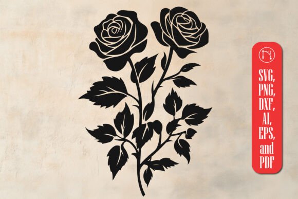 Download Cricut Rose Bouquet SVG Cut File - Cricut Collection