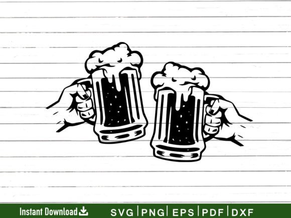Download Beer Cheers Svg Vector, Cricut, Vector - Cricut Collection