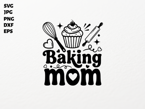 Download Baking Mom SVG for Cricut Sublimation - Cricut Collection