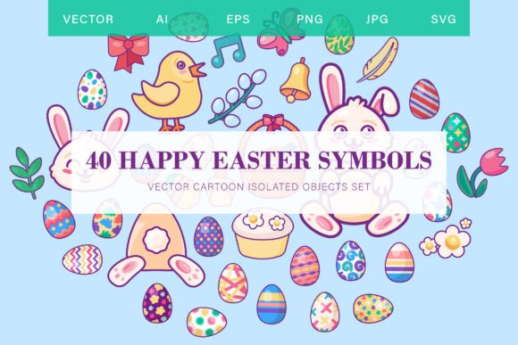 Download Easter Symbols Set - Set Collection