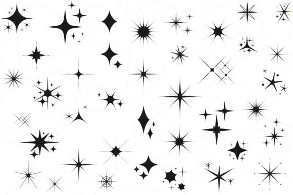 Download Sparkle Stars. SVG File Ready for Cricut - Cricut Collection